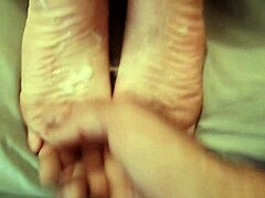 Footjobs and crepe sole passion