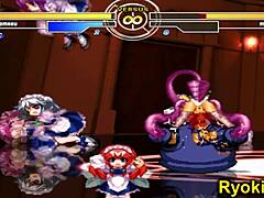 Maria Battles Kuromaru with Heart