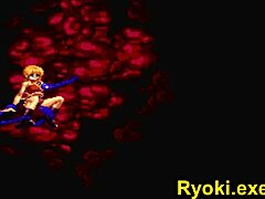 Maria Battles Kuromaru with Heart