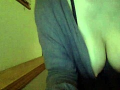 Young chubby milf’s relentless titty tease