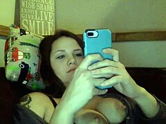 Young chubby milf’s relentless titty tease