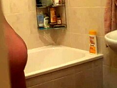 european teen's steamy shower play