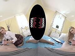 Blonde’s VR Twat Tease Session