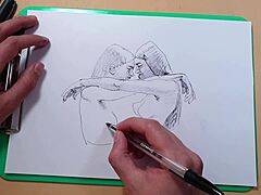 Girls Share Creative Sketch Moment