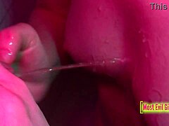 Steamy shower film with finish