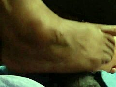my wife’s footjob drives me absolutely wild