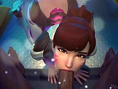 Hentai clip thrills with bold finishes