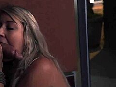 Valerie White’s cute blonde frame bound in extreme play
