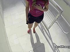 Broke Teen Sucks Cock After Payphone Struggle