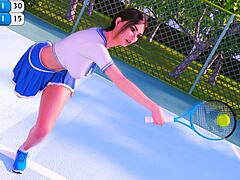steamy tennis gets wild