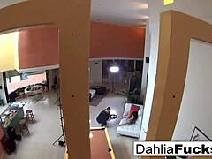 dahlia eyes christy’s steamy solo dance