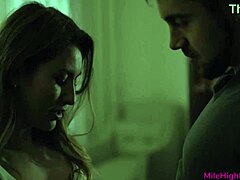 Petite Brunette's Missionary Anal Test