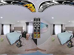 Busty Sandy Love in VR
