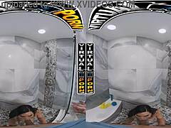 Busty Sandy Love in VR