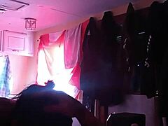 Canadian Slut Sucking Deep Load In Lingerie