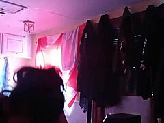 Canadian Slut Sucking Deep Load In Lingerie