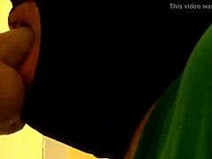 Gay Guy Deepthroats Dildo in Hood