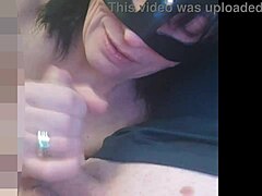 wife savors steamy full mouthful