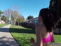 my daring poolside teen fling