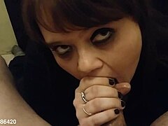 Inked Vixen Sucks Dick With Fierce Passion
