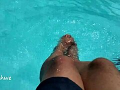 Unique Feet Hobby in Water