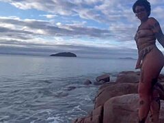 anomaly dark’s latina shibari tease