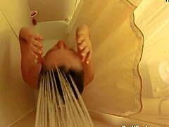 Brett Rossi in steamy shower scene