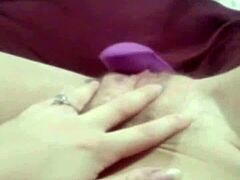 Cute Teen Masturbates with Toys in Video