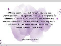 femdom joi whispers await you