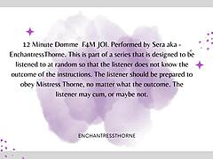 femdom joi whispers await you