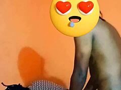 Naughty Ebony Teen’s Daring Tease