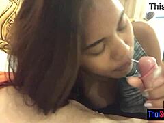 petite asian teen’s teasing lick
