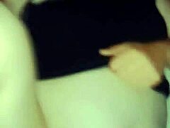 Slut fucked with leg up