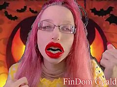 halloween femdom with kinky twist