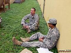 Gay Army Man's Raw Mobile Escapades