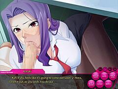 subtle hentai blowjob tease in ochiru hitozuma game