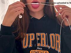 asmr licking session with onni for jerk off guide