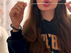 asmr licking session with onni for jerk off guide