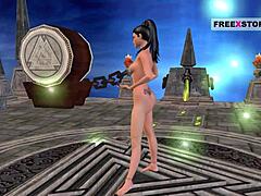 3D Bhabhi’s Candlelit Solo Sparks Desire