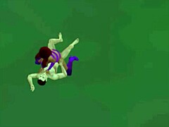3D Sims Wild Party Vibe