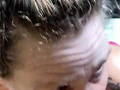 Florida Swinger Loves Public Car Blowjob