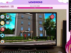 LewdNekos harem hotel saga ignites