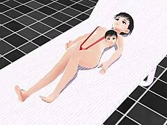 I Watch Anime Girl’s Swimsuit Mishap