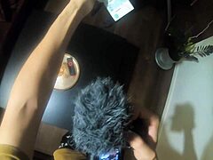Cleaning turns steamy with Milf