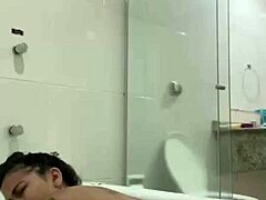 Bia Morena's Sultry Bath Scene