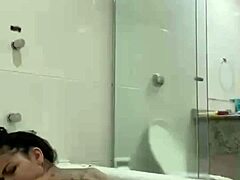 Bia Morena's Sultry Bath Scene