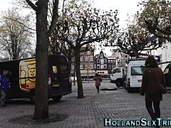 Amsterdam Woman's Stunning Display
