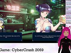 Lewdneko's sultry Cybercrush gameplay