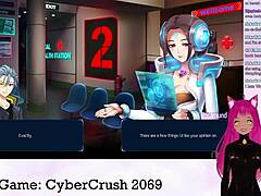 Lewdneko's sultry Cybercrush gameplay