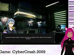 Lewdneko's sultry Cybercrush gameplay